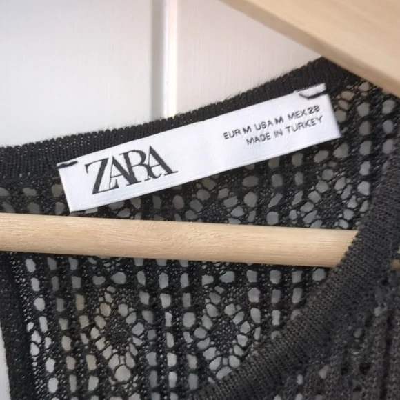 Zara Lace Knit Dress - Picture 2 of 7